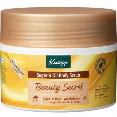 Beauty geheimen sugar & oil scrub