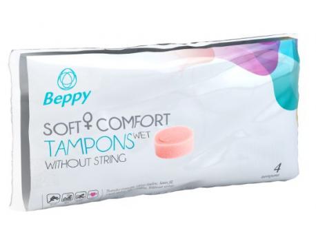 Soft+ comfort tampons wet