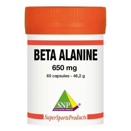 Beta alanine 650 mg puur