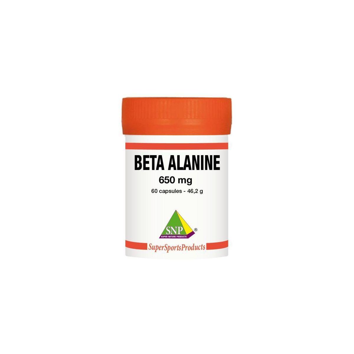 Beta alanine 650 mg puur