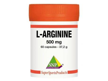 L-arginine 500 mg puur