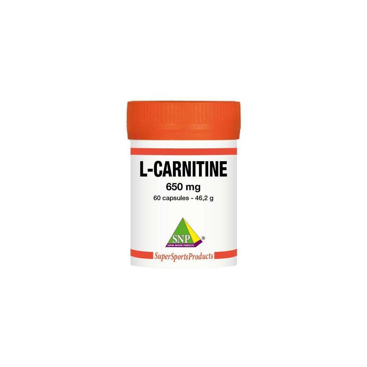 L-Carnitine 650 mg puur