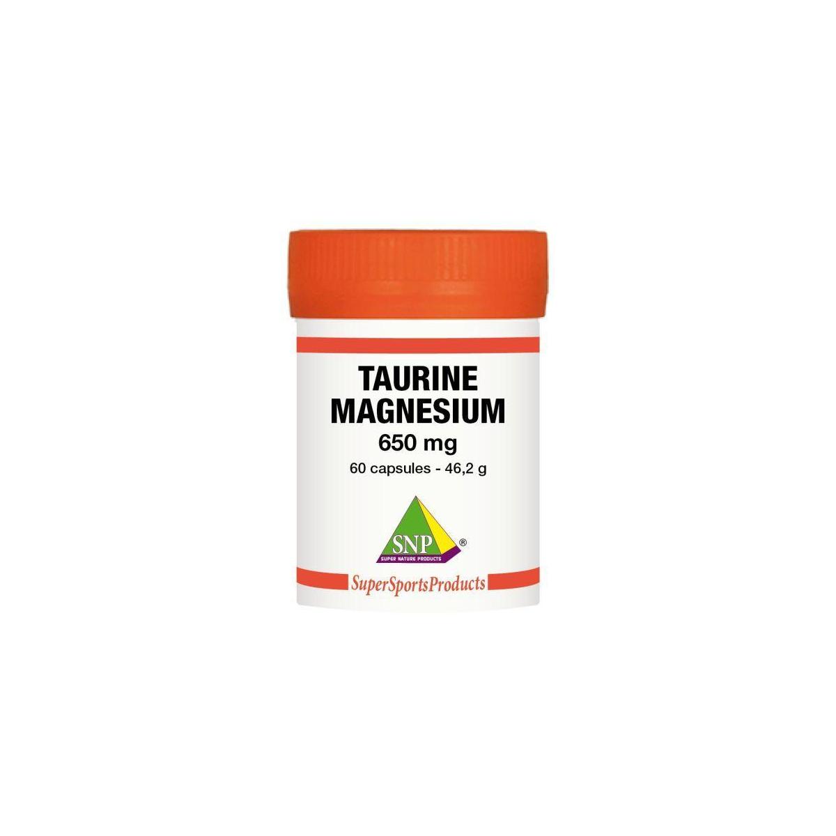 Taurine 325 mg Magnesium 325 mg - Puur