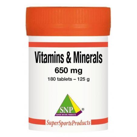 Vitamins minerals complex