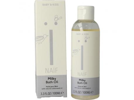 Baby milky bath oil