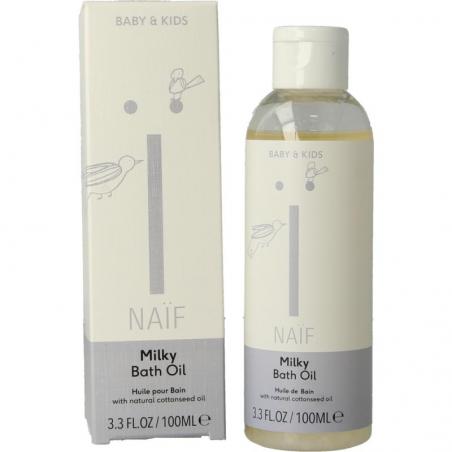 Baby milky bath oil