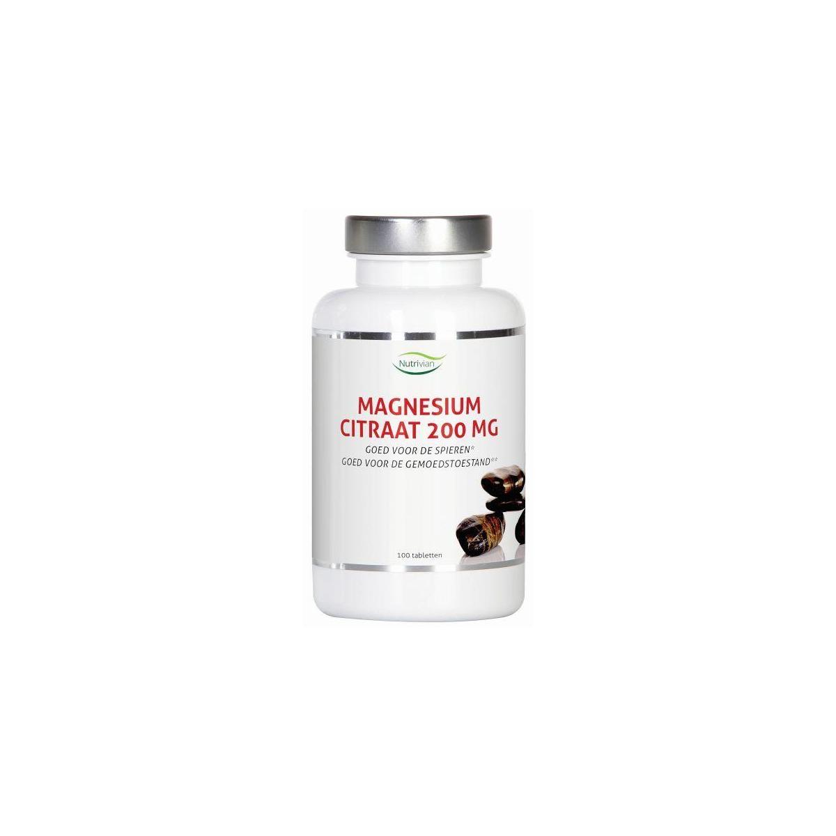 Magnesium citraat 200 mg