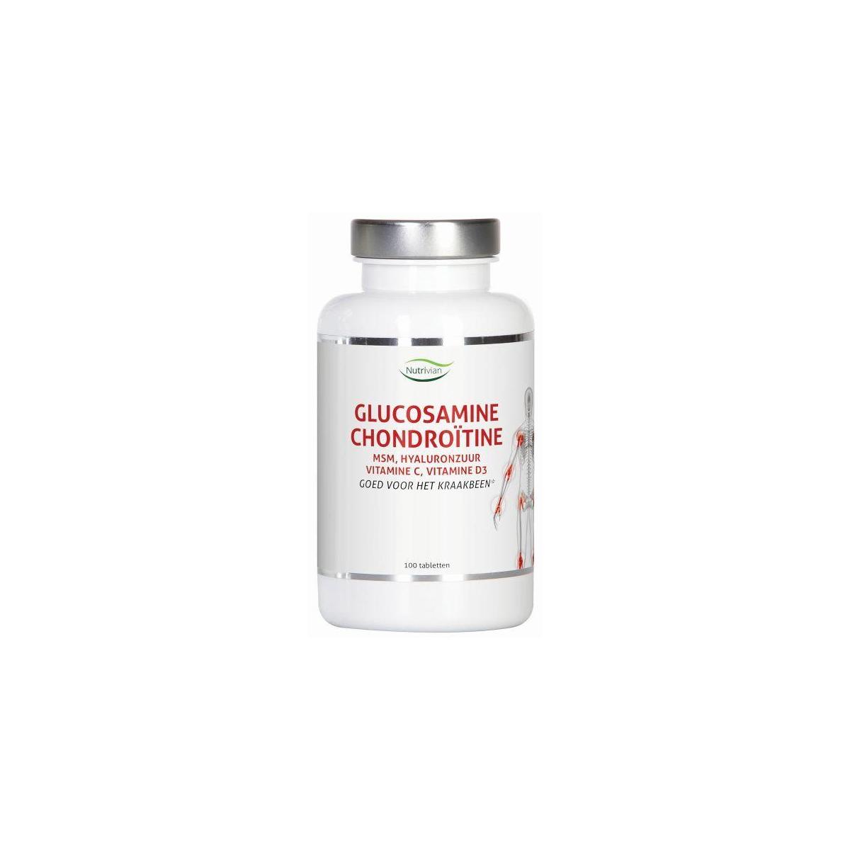 Glucosamine chondoitine MSM hyaluron vit D3/c