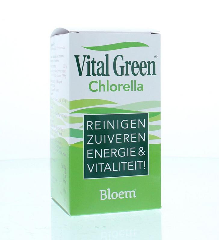 Bloem Chlorella Vital Green en morgen in huis!