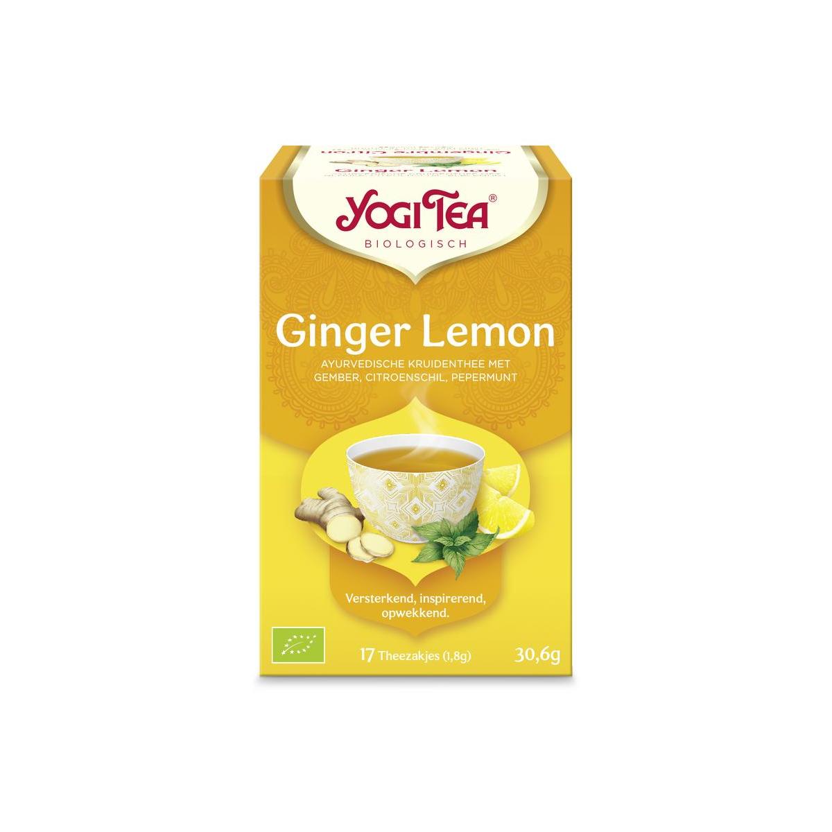 Ginger lemon munt