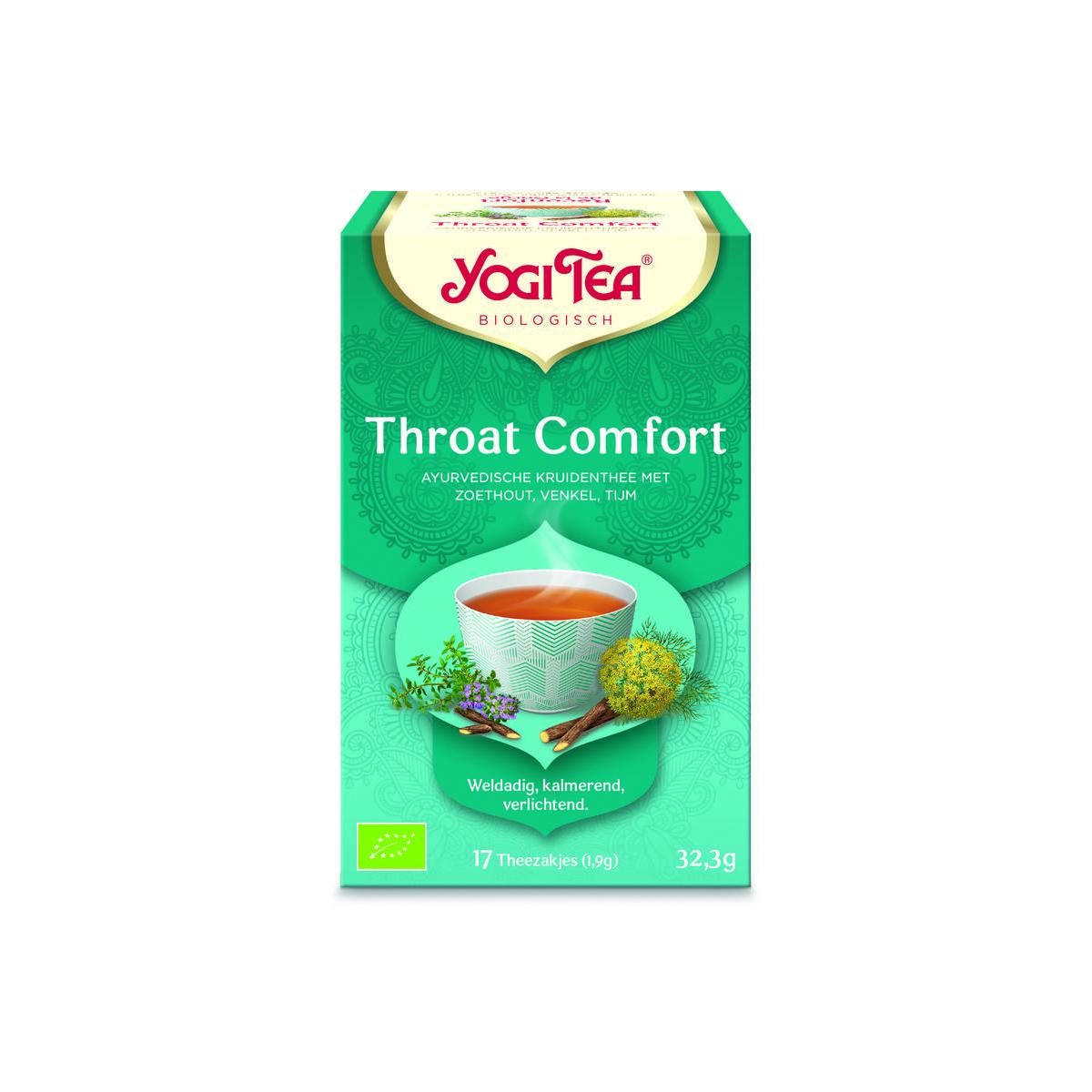 Throat comfort