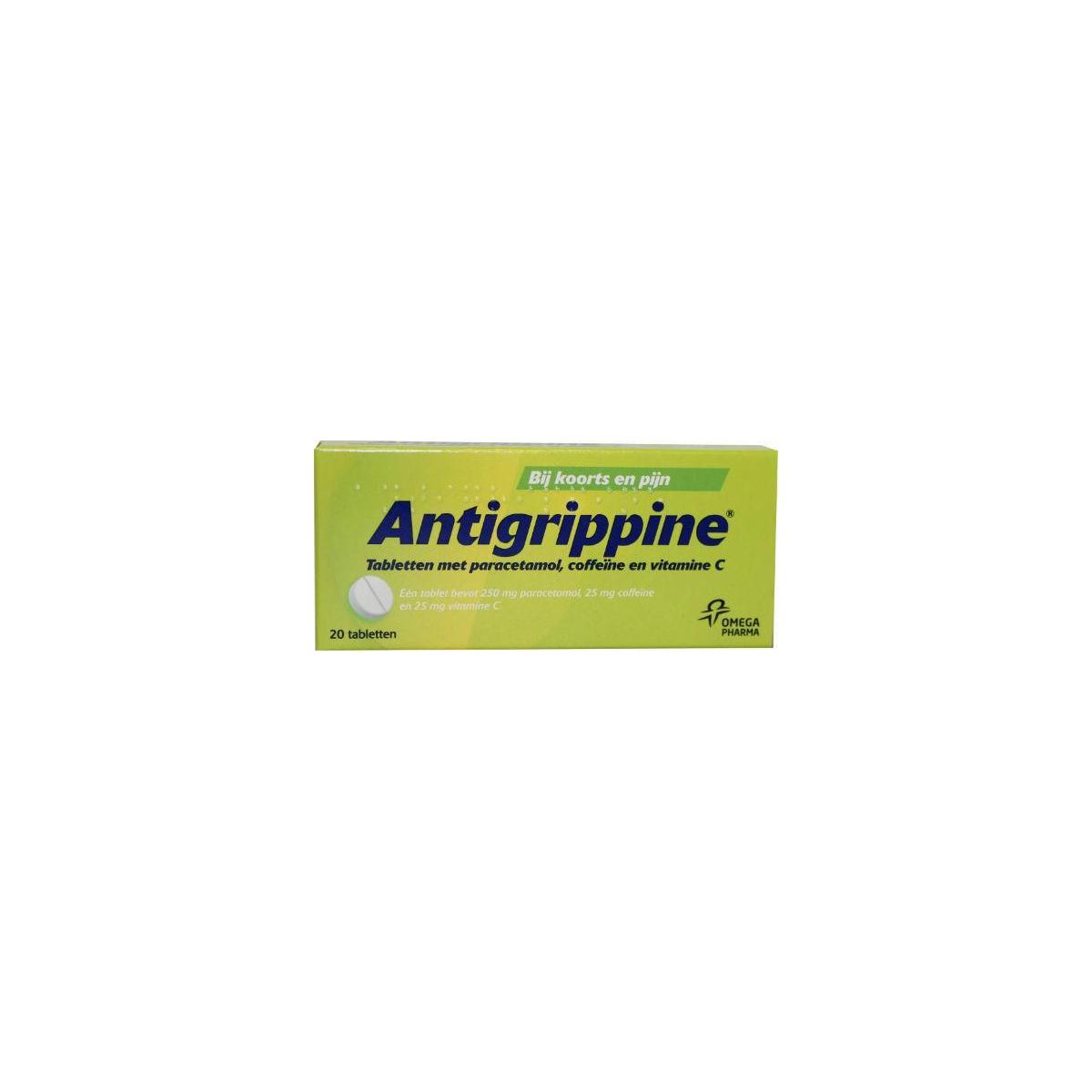 Antigrippine 250mg paracetamol