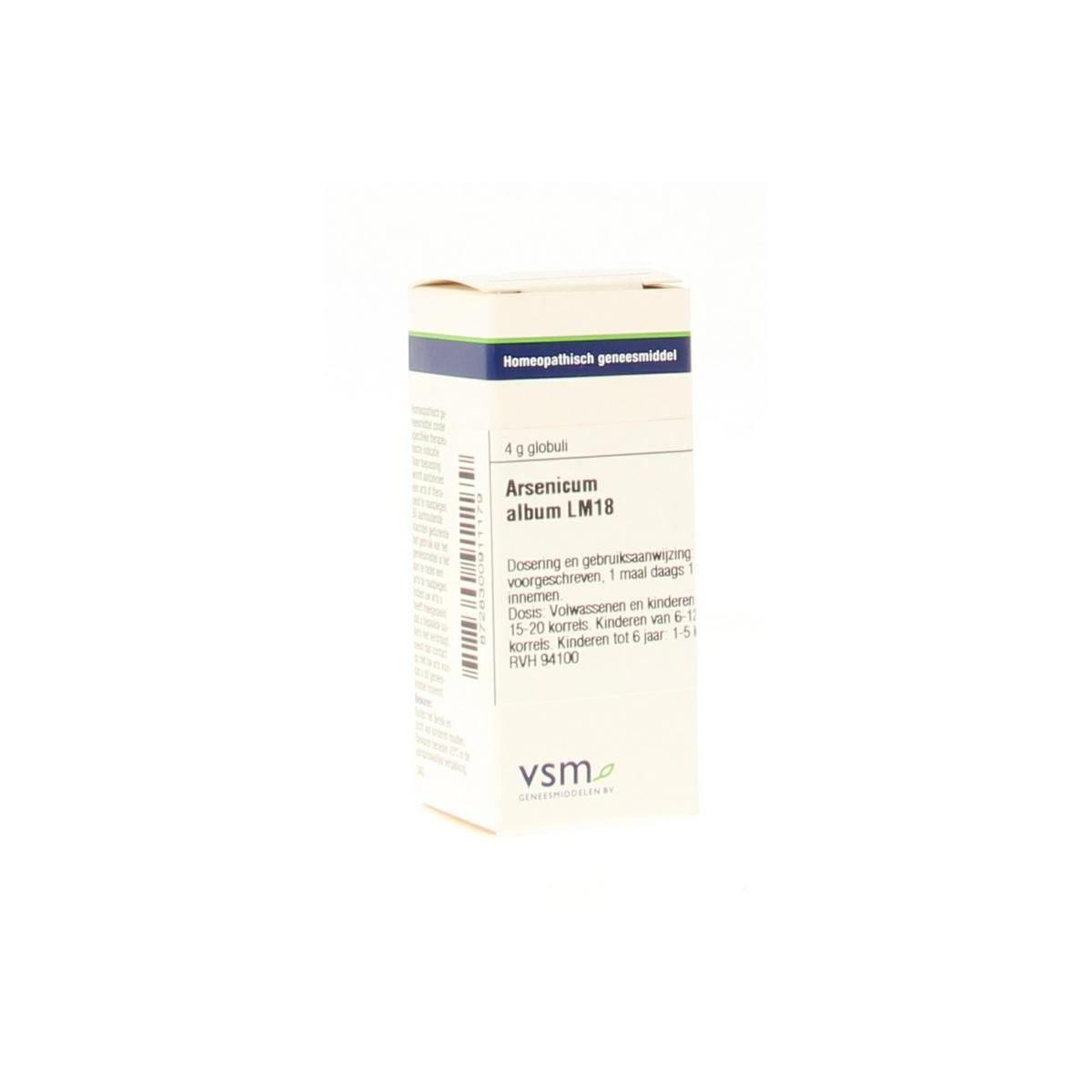 Arsenicum album LM18