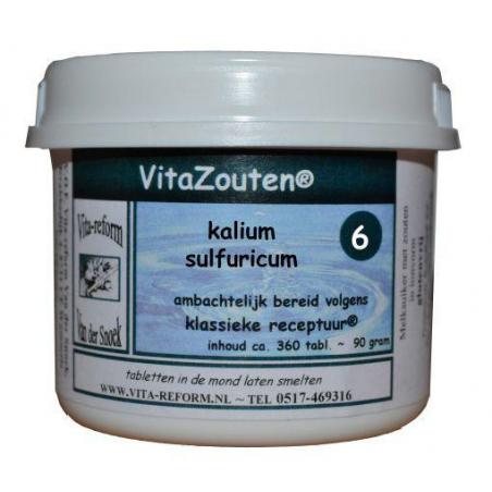 Kalium sulfuricum VitaZout Nr. 06