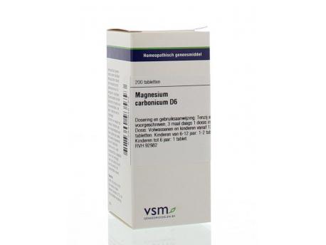 Magnesium carbonicum D6