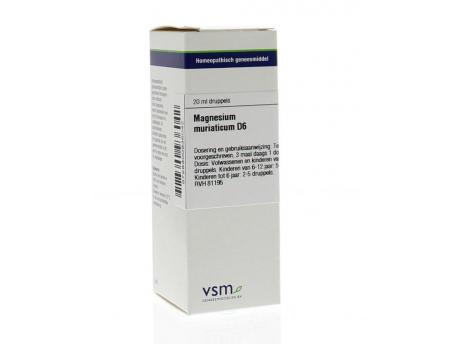 Magnesium muriaticum D6