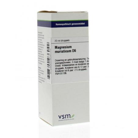 Magnesium muriaticum D6