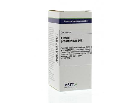 Ferrum phosphoricum D12