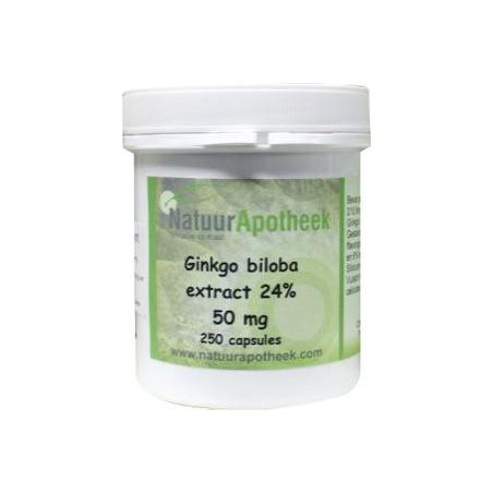 Ginkgo biloba 24% 50mg