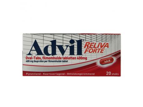 Advil 400mg ovaal blister