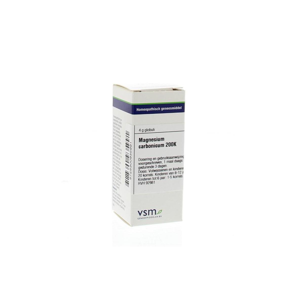 Magnesium carbonicum 200K