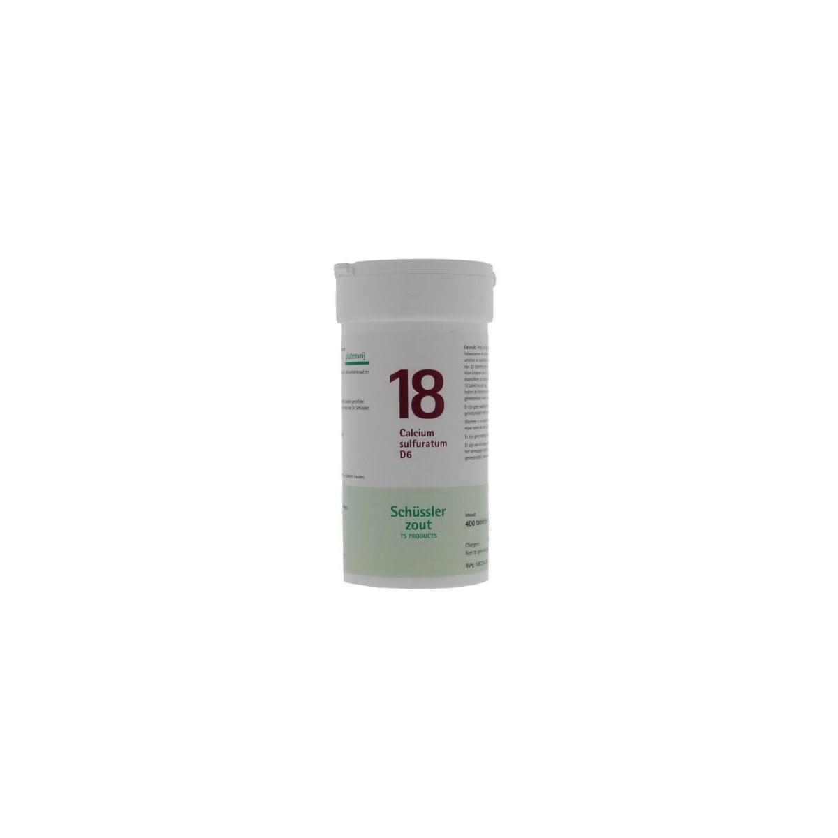 Calcium sulfuratum 18 D6 Schussler