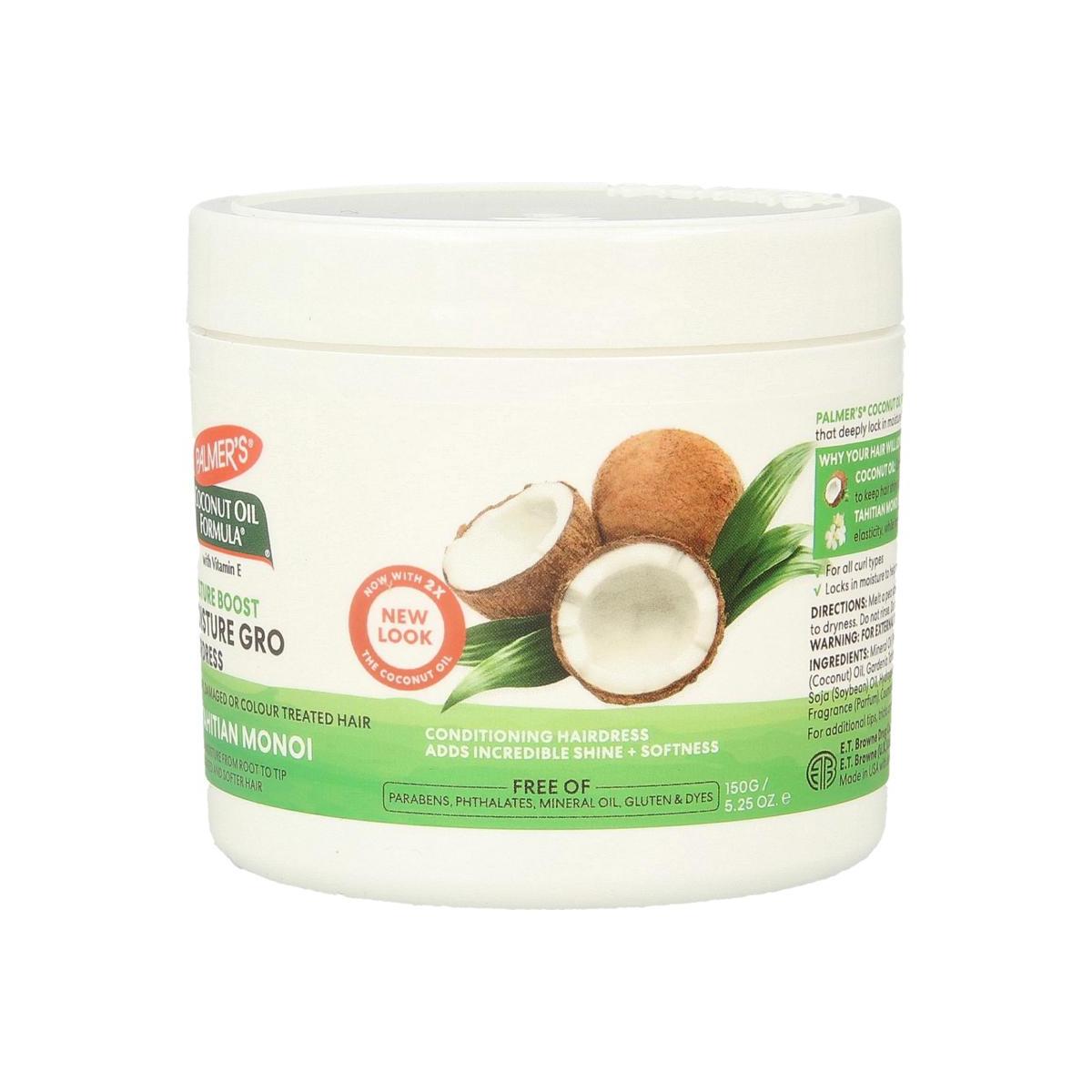 Coconut oil formula haarbalm conditioner pot