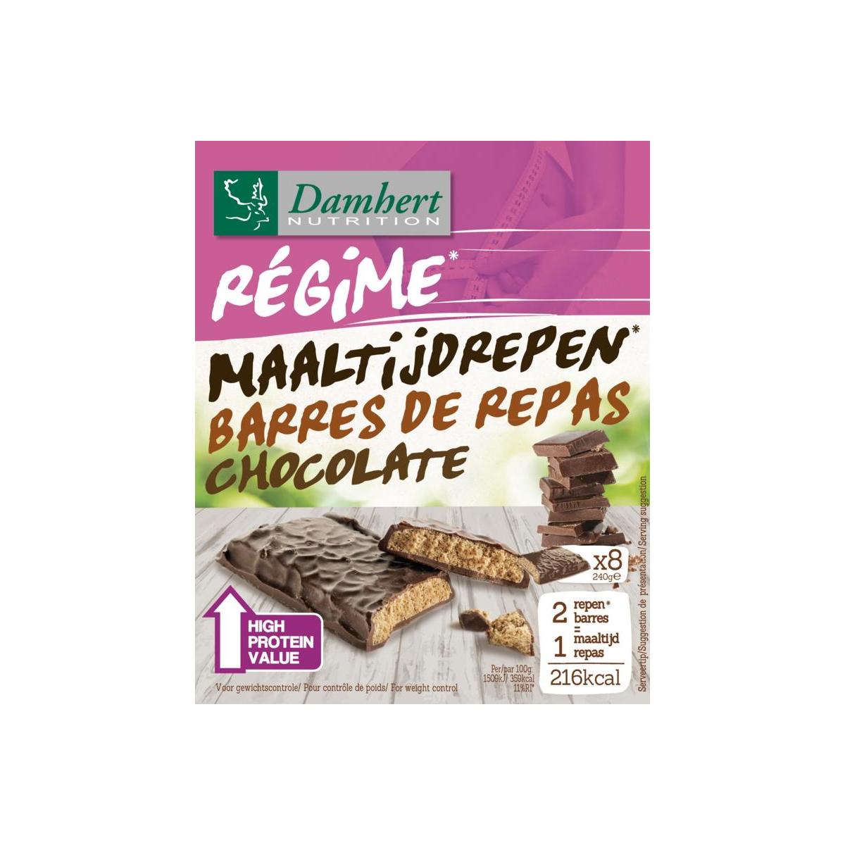 Damhert proteinereep chocolade