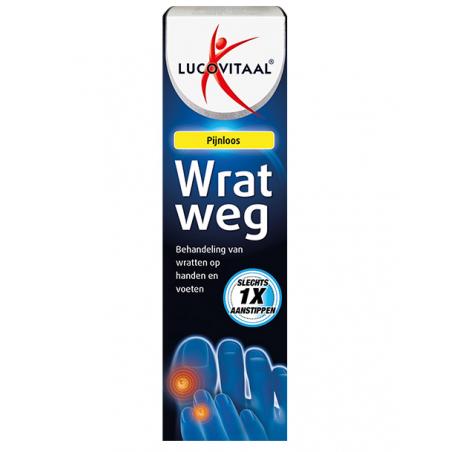 Lucovitaal wrat weg