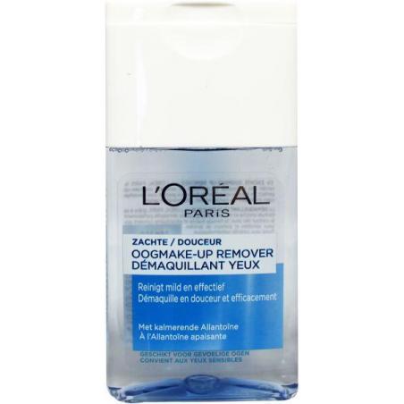 Zachte oogmake-up remover