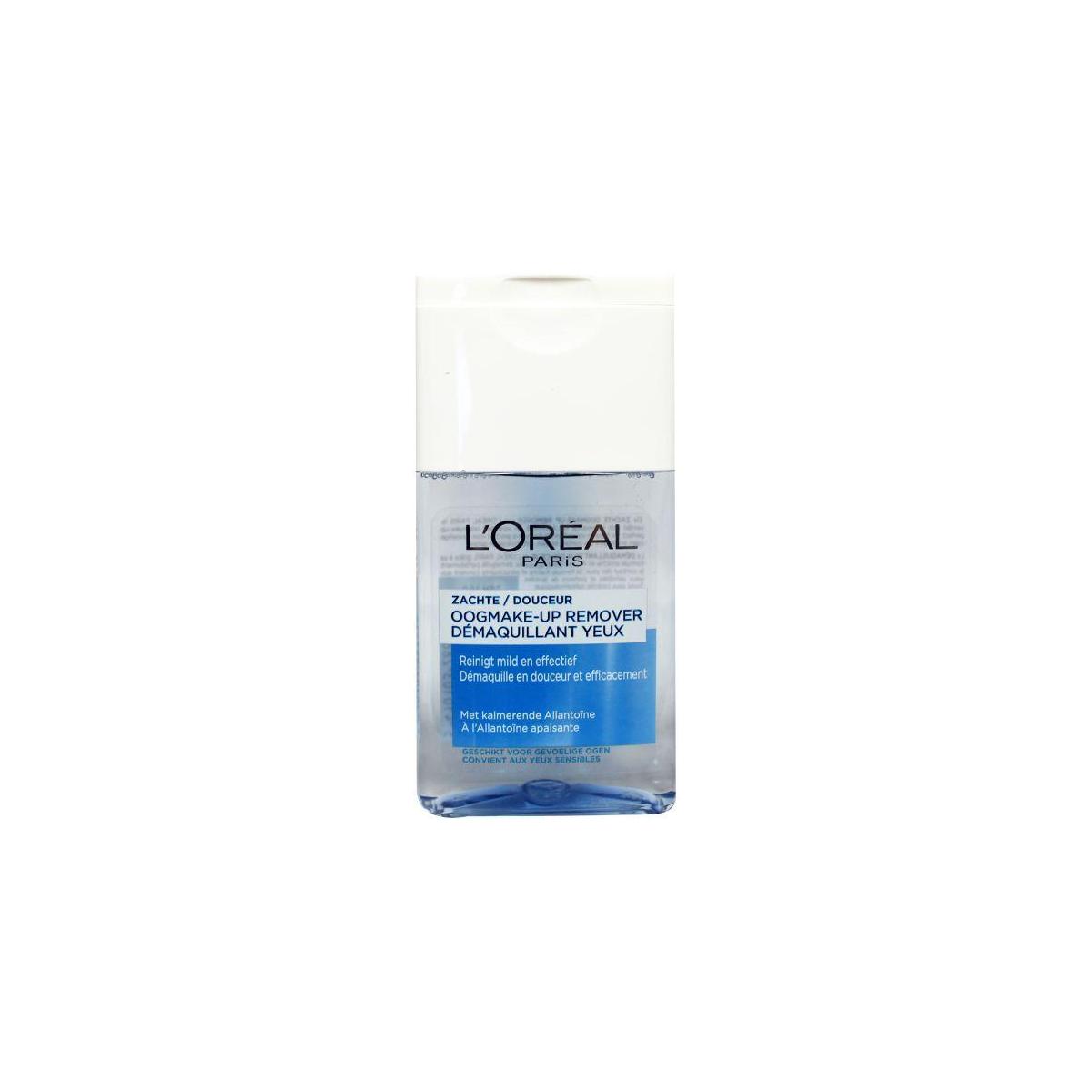 Zachte oogmake-up remover