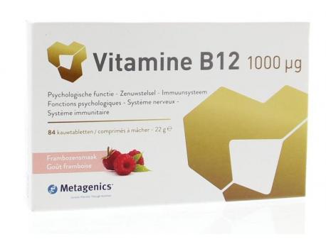 Kritiek Sandalen Tegen de wil Metagenics Vitamin B12 1000mcg 84tab - buy here - good prices!