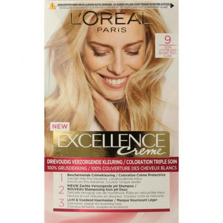 Excellence 9 zeer lichtblond