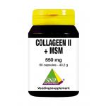 SNP Collagen II + MSM 60cap
