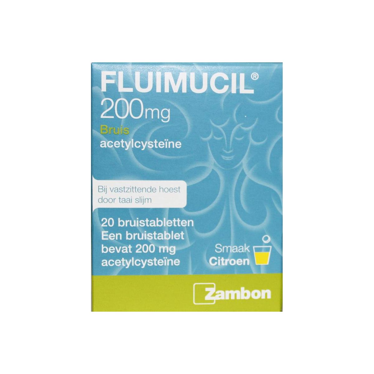 Fluimucil 200mg suikervrij