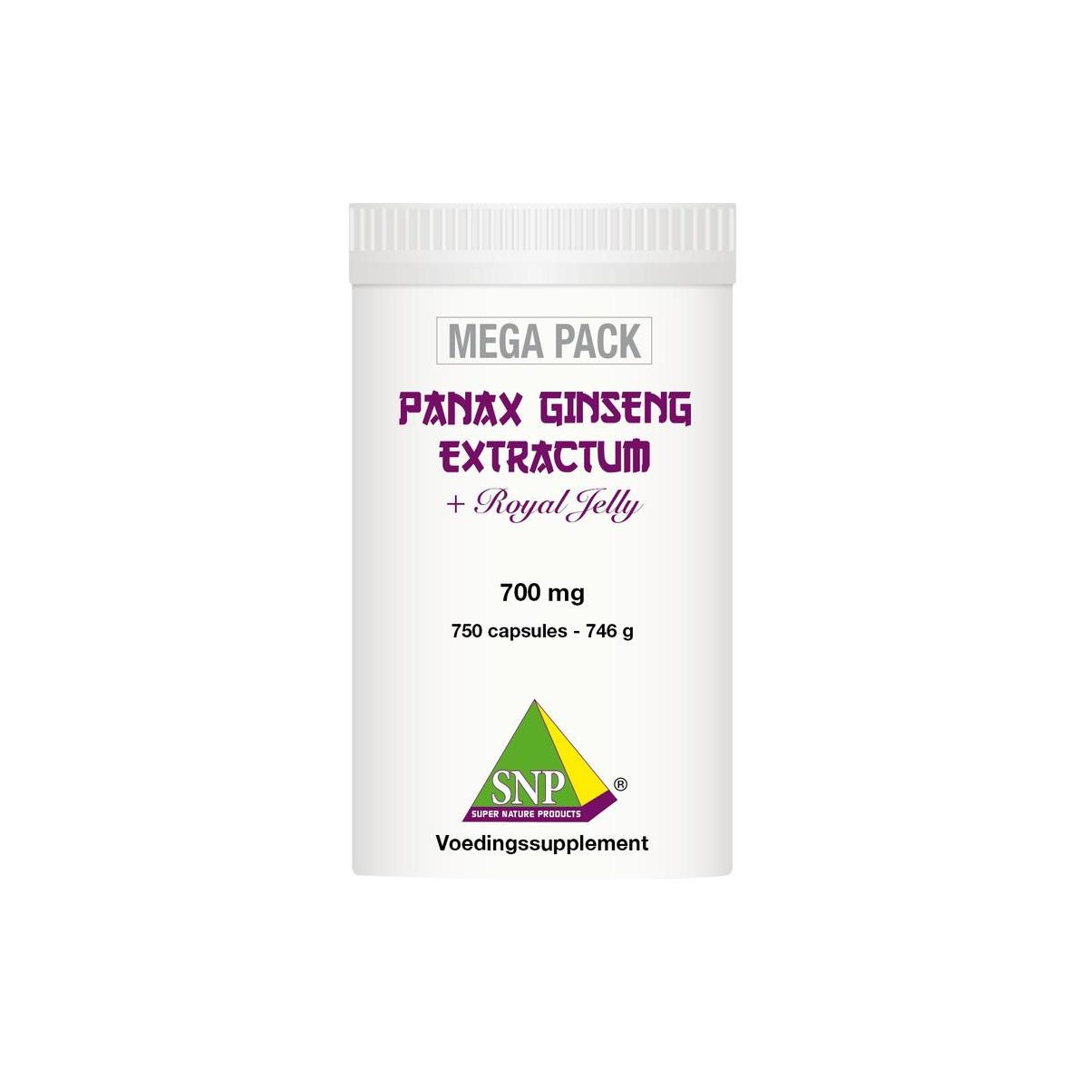 Panax ginseng extract megapack