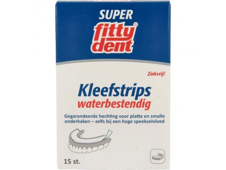 Kleefstriips voor onderprothesen