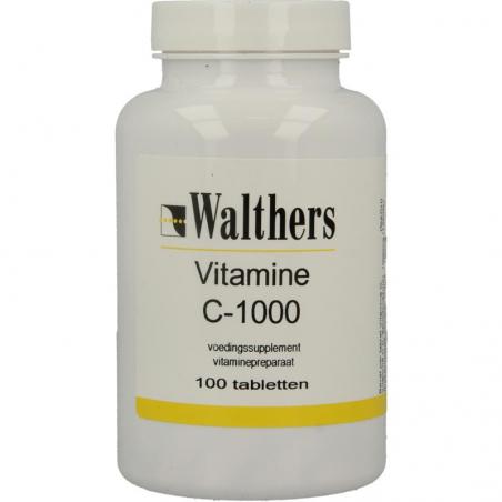 Vitamine C 1000 mg bioflav/rozenbottel