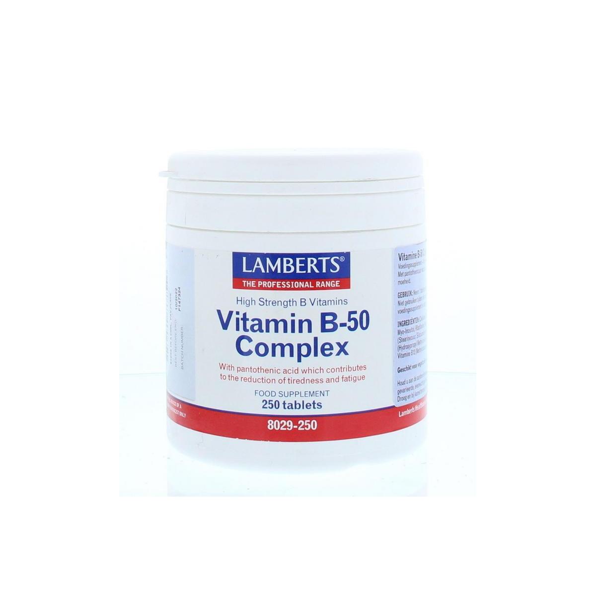 Vitamine B50 complex