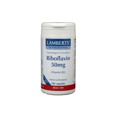 Vitamine B2 50 mg riboflavine