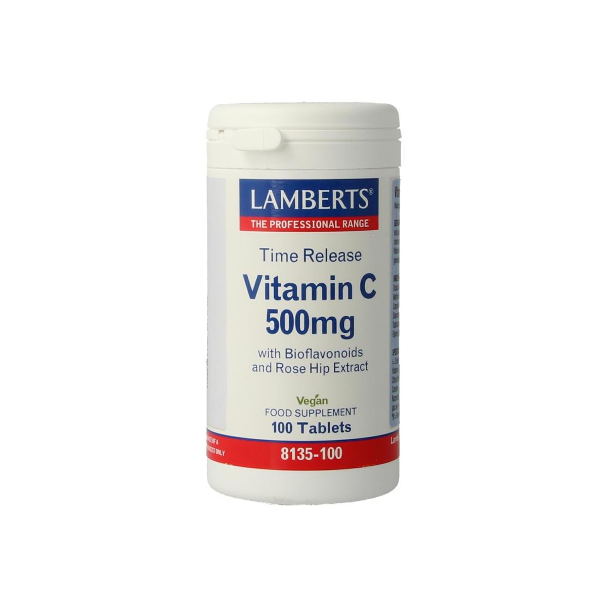 Vitamine C 500 time released & bioflavonoiden