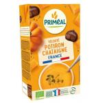 Veloute soep pompoen-kastanje