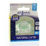 Fopspeen natural 6+ nacht