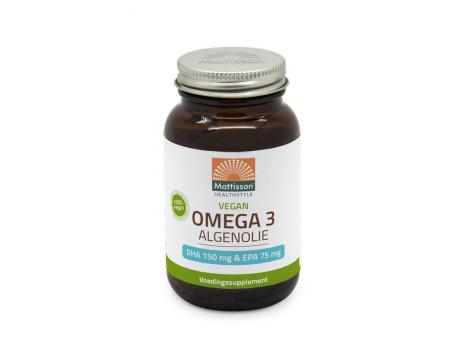 Omega 3 algenolie DHA150/EPA75