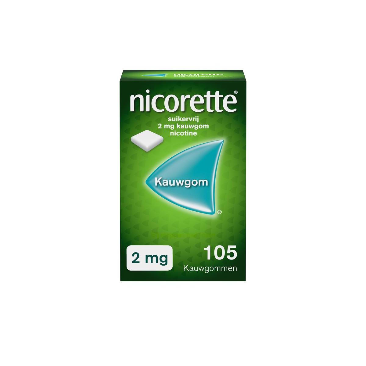 Nicorette kauwgom 2mg clas