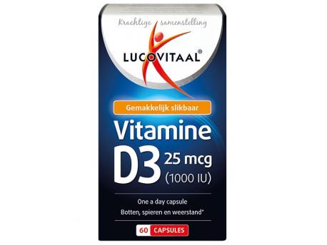 Lucovitaal vit d3 25mcg @