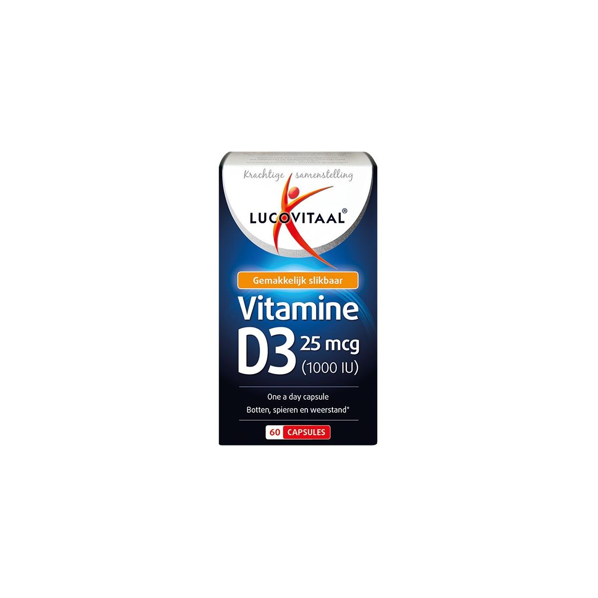 Lucovitaal vit d3 25mcg @