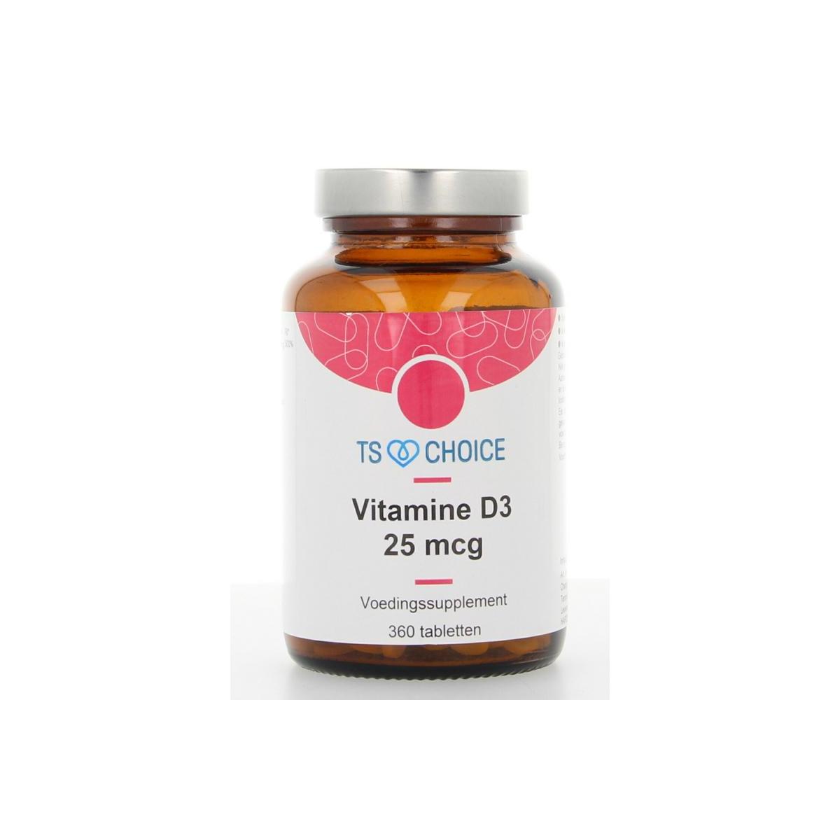 Best Choice Vitamine D3 25mcg