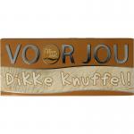 Wensreep melkchocolade voor jou! knuffel