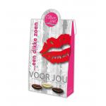 Chocolade cadeau dikke zoen